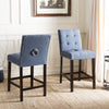 Safavieh Nikita Counter Stool Navy  Feature