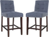 Safavieh Nikita Counter Stool Navy Furniture 