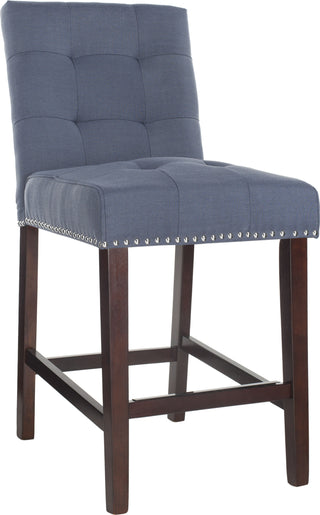 Safavieh Nikita Counter Stool Navy Furniture 