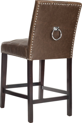 Safavieh Nikita Counter Stool Brown Furniture 