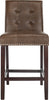 Safavieh Nikita Counter Stool Brown Furniture main image