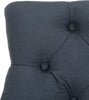 Safavieh Eleni Tufted Wing Back Counter Stool Navy Furniture 