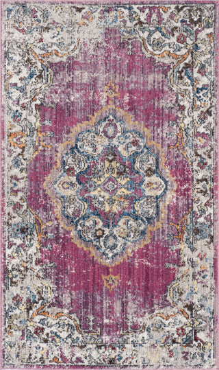 Safavieh Bristol BTL343B Fuchsia/Light Grey Area Rug 