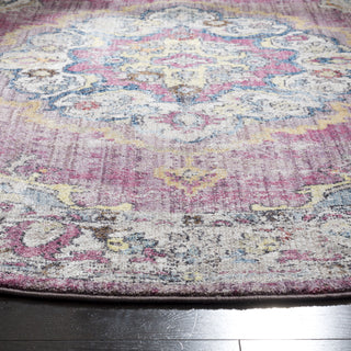 Safavieh Bristol BTL343B Fuchsia/Light Grey Area Rug 