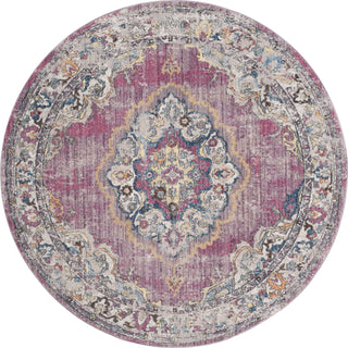 Safavieh Bristol BTL343B Fuchsia/Light Grey Area Rug 