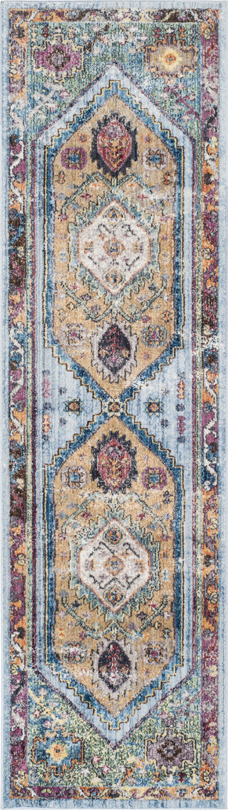 Safavieh Bristol BTL346C Blue/Camel Area Rug 