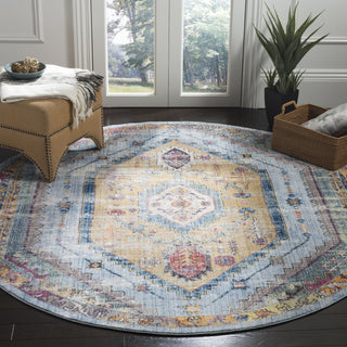 Safavieh Bristol BTL346C Blue/Camel Area Rug 