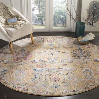 Safavieh Bristol BTL347C Camel/Blue Area Rug 