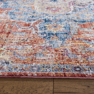 Safavieh Bristol BTL350S Blue/Orange Area Rug 