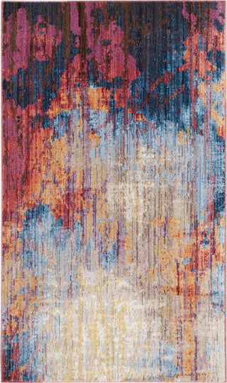 Safavieh Bristol BTL354F Blue/Rust Area Rug 