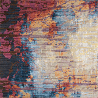 Safavieh Bristol BTL354F Blue/Rust Area Rug 