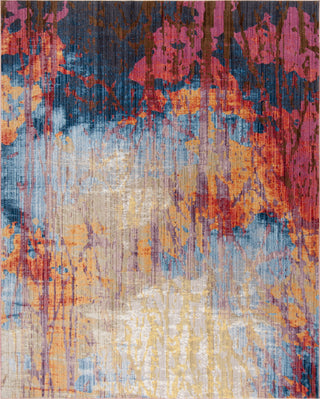 Safavieh Bristol BTL354F Blue/Rust Area Rug 