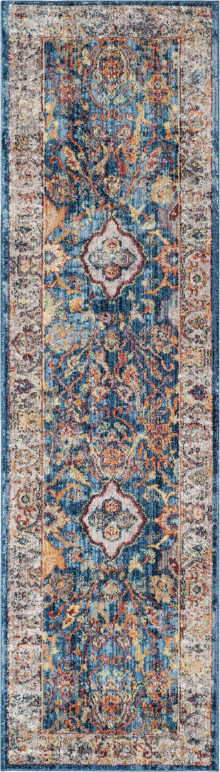 Safavieh Bristol BTL361C Blue/Light Grey Area Rug 