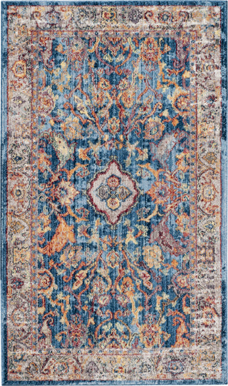 Safavieh Bristol BTL361C Blue/Light Grey Area Rug 