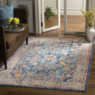 Safavieh Bristol BTL361C Blue/Light Grey Area Rug  Feature