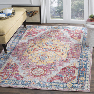 Safavieh Bristol BTL488S Red/Blue Area Rug  Feature