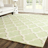 Safavieh Cambridge 121 Light Green/Ivory Area Rug Room Scene Feature