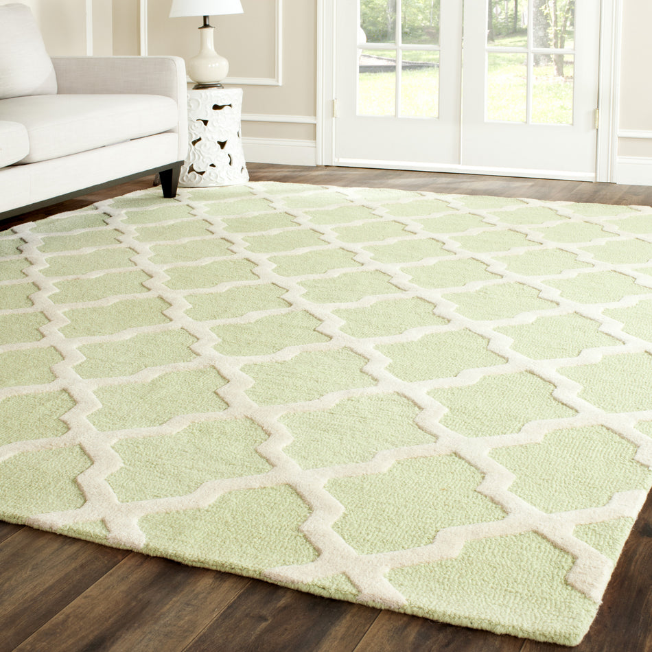 Safavieh Cambridge 121 Light Green/Ivory Area Rug – Incredible Rugs and ...