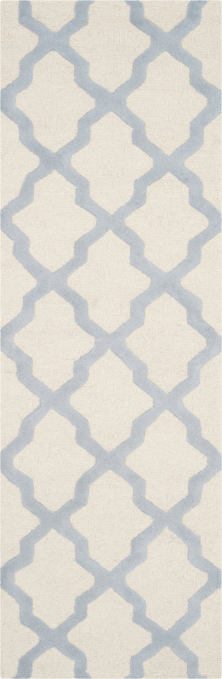 Safavieh Cambridge 121 Ivory/Light Blue Area Rug Runner