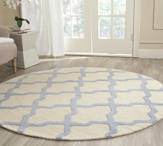 Safavieh Cambridge 121 Ivory/Light Blue Area Rug Room Scene