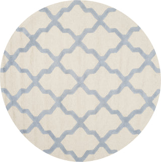 Safavieh Cambridge 121 Ivory/Light Blue Area Rug Round