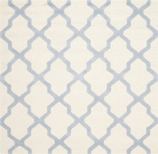 Safavieh Cambridge 121 Ivory/Light Blue Area Rug Square