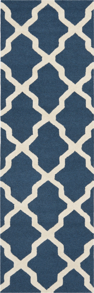 Safavieh Cambridge 121 Navy Blue/Ivory Area Rug Runner