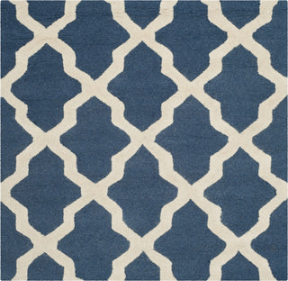 Safavieh Cambridge 121 Navy Blue/Ivory Area Rug Square