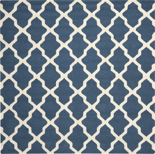 Safavieh Cambridge 121 Navy Blue/Ivory Area Rug Square