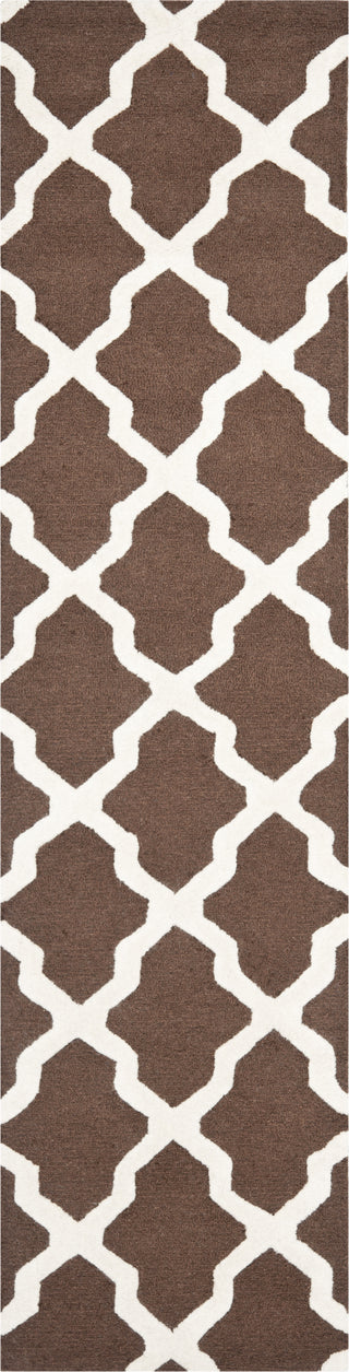 Safavieh Cambridge 121 Dark Brown/Ivory Area Rug 