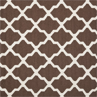 Safavieh Cambridge 121 Dark Brown/Ivory Area Rug Square