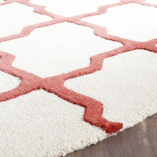 Safavieh Cambridge 121 Ivory/Rust Area Rug Detail