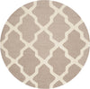 Safavieh Cambridge 121 Beige/Ivory Area Rug Round