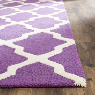 Safavieh Cambridge 121 Purple/Ivory Area Rug Detail