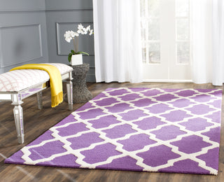 Safavieh Cambridge 121 Purple/Ivory Area Rug Room Scene Feature