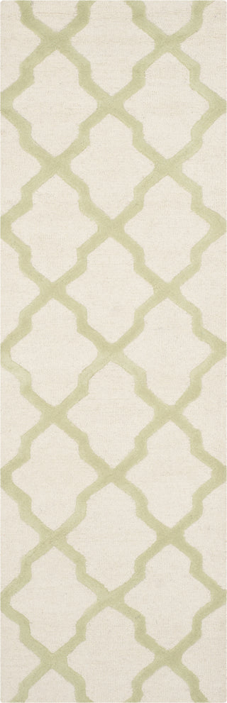 Safavieh Cambridge 121 Ivory/Light Green Area Rug Runner