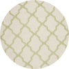 Safavieh Cambridge 121 Ivory/Light Green Area Rug Round