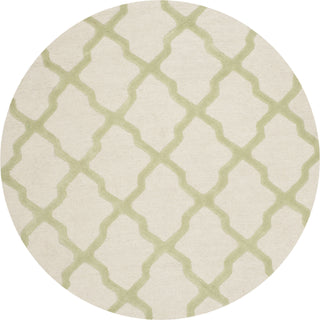 Safavieh Cambridge 121 Ivory/Light Green Area Rug Round