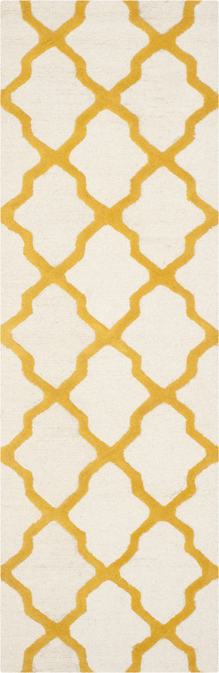 Safavieh Cambridge 121 Ivory/Gold Area Rug Runner