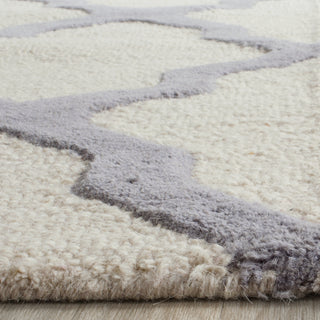 Safavieh Cambridge 121 Ivory/Silver Area Rug Detail