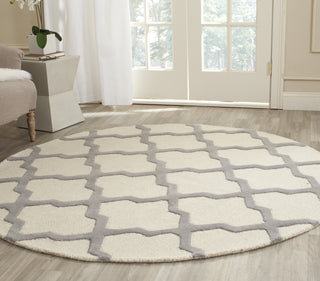 Safavieh Cambridge 121 Ivory/Silver Area Rug Room Scene