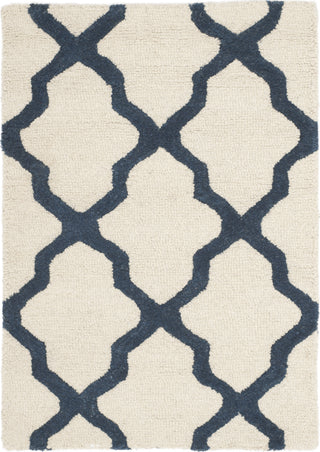 Safavieh Cambridge 121 Ivory/Navy Area Rug 