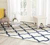 Safavieh Cambridge 121 Ivory/Navy Area Rug Room Scene Feature