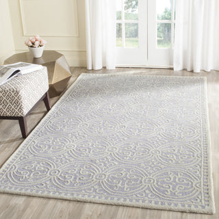 Safavieh Cambridge 123 Lavander/Ivory Area Rug Room Scene Feature