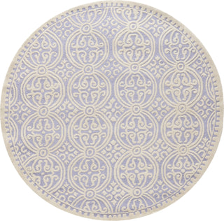 Safavieh Cambridge 123 Lavander/Ivory Area Rug Round