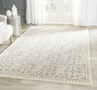 Safavieh Cambridge 123 Silver/Ivory Area Rug Room Scene