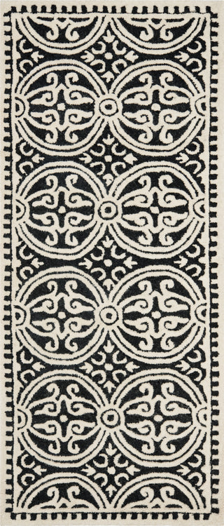 Safavieh Cambridge 123 Black/Ivory Area Rug 