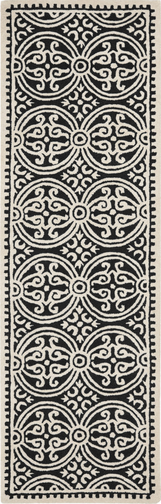 Safavieh Cambridge 123 Black/Ivory Area Rug Runner