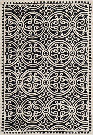 Safavieh Cambridge 123 Black/Ivory Area Rug main image