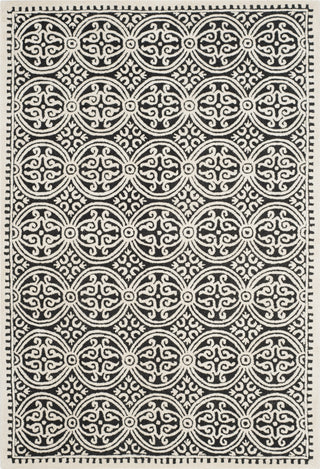 Safavieh Cambridge 123 Black/Ivory Area Rug Main